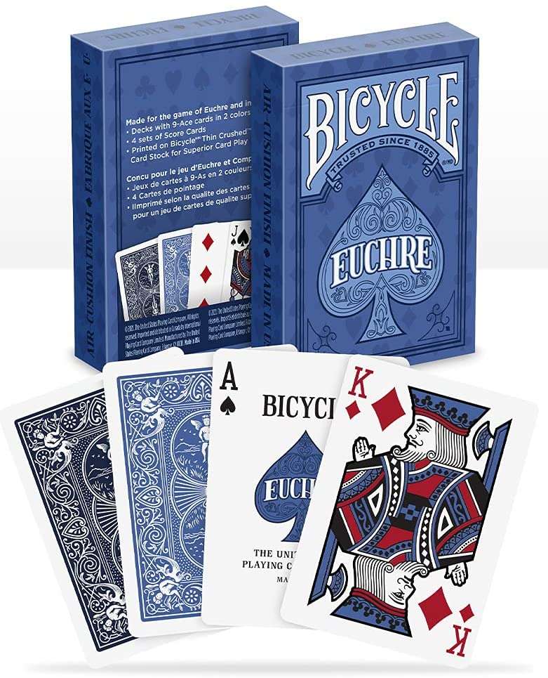 Bicycle Euchre - 2 Pre-Sorted Playing Card Decks in 1 - Image 7