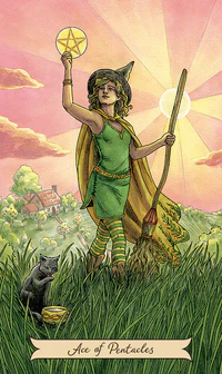 Everyday Witch Mini Tarot Deck Llewellyn - Image 2
