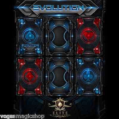 Evolution Red Bicycle Playing Cards Deck - Image 3