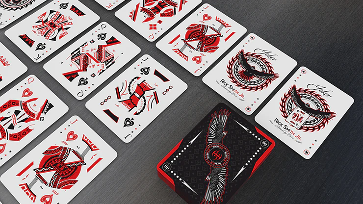 Falcon Razors Deluxe Throwing Playing Cards USPCC - Image 4
