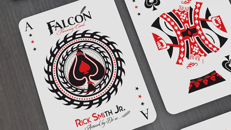 Falcon Razors Throwing Playing Cards USPCC - Image 2