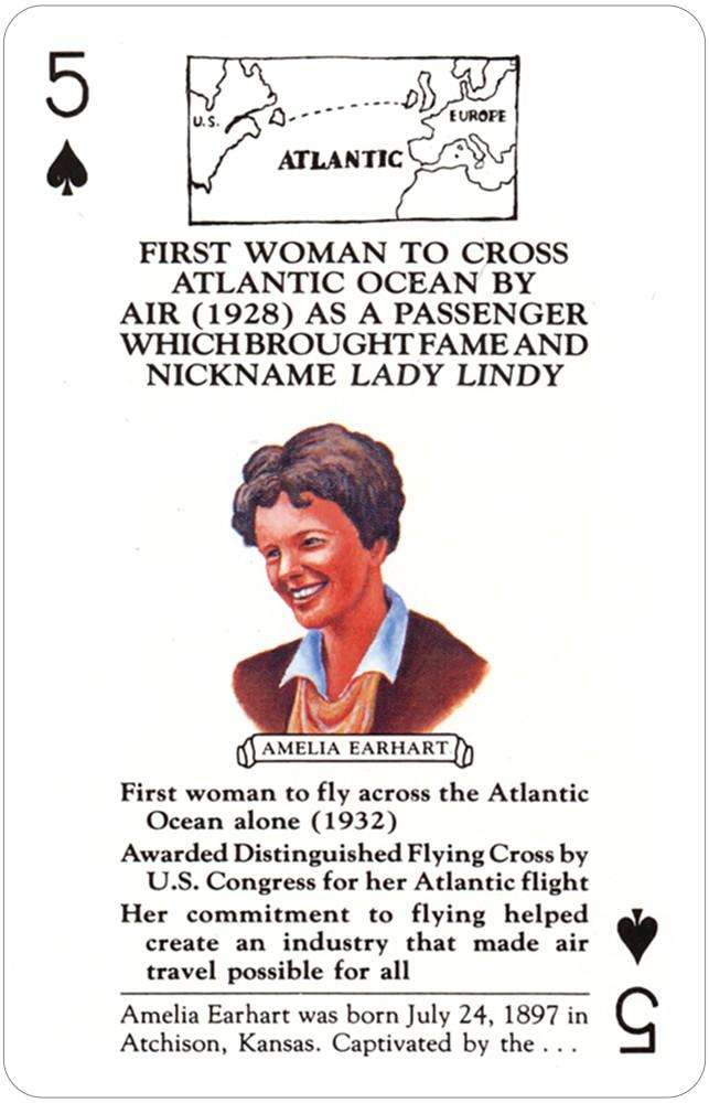 Famous Women in American History Playing Cards USGS - Image 4