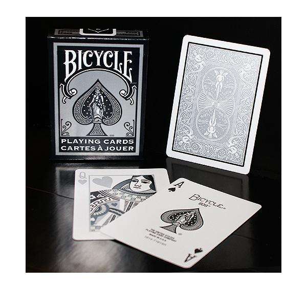 Fashion Silver Bicycle Playing Cards - Image 2