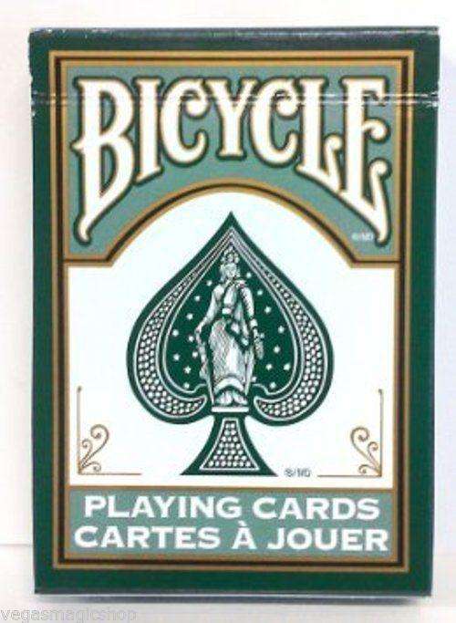 Fashion Teal & Dark Green 2 Deck Set Bicycle Playing Cards - Image 3