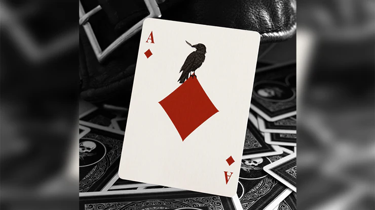 Feather and Bone Cobra Playing Cards - Limited Edition - White - Image 4