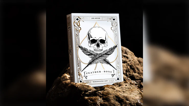 Feather and Bone Cobra Playing Cards - Limited Edition - White - Image 5