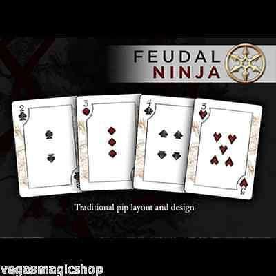 Feudal Ninja & Samurai 2 Deck Set Bicycle Playing Cards - Image 6