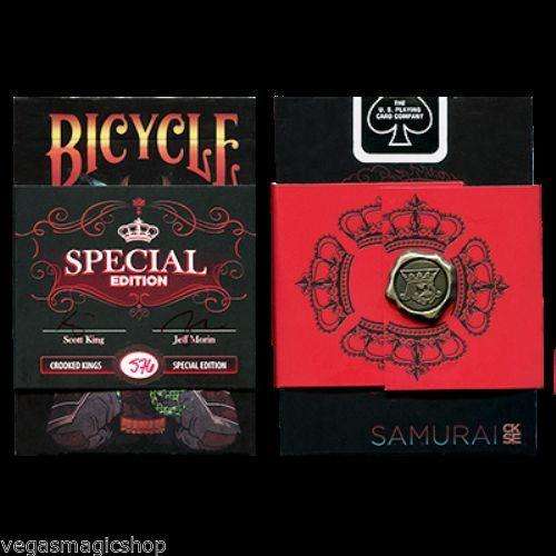 Feudal Samurai Numbered & Signed Sleeve Bicycle Playing Cards Deck - Image 2