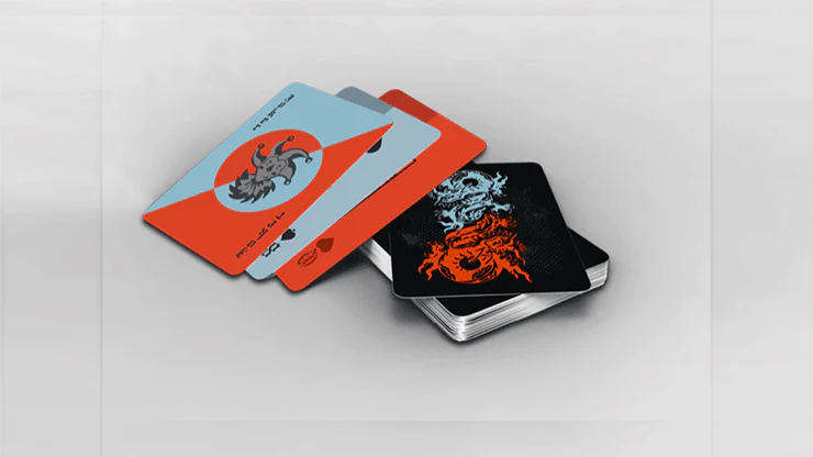 Fire and Ice Playing Cards USPCC - Image 2