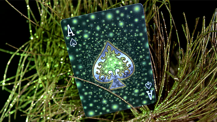 Fireflies Bicycle Playing Cards - Image 3
