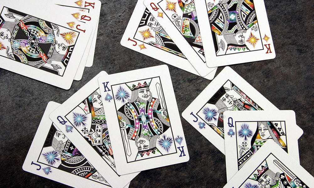 Fireworks v2 Bicycle Playing Cards - Image 2