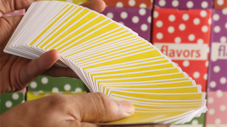 Flavors Lemon Playing Cards Cartamundi - Image 4
