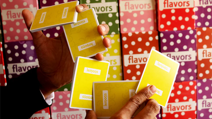 Flavors Lemon Playing Cards Cartamundi - Image 5