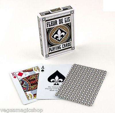 Fleur De Lis Purple & Black 2 Deck Set Bundle Playing Cards - Image 6