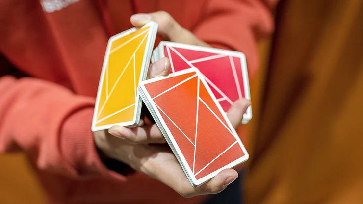 Flexible Gradients Red Cardistry Playing Cards TCC - Image 3