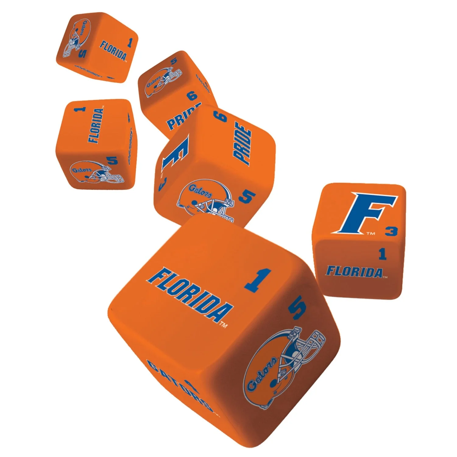 Florida Gators Dice Set by Masterpieces - Image 2