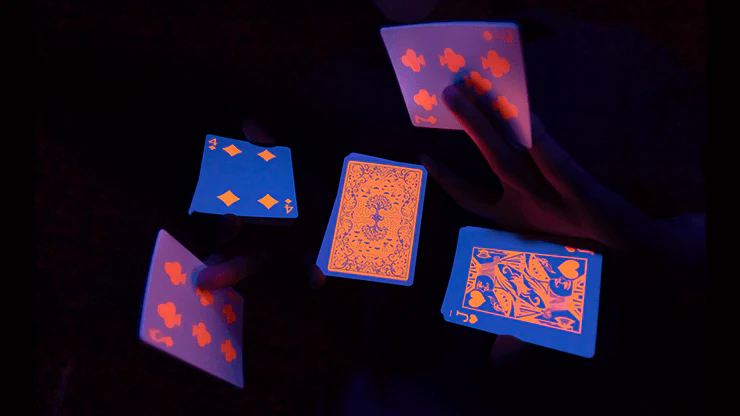 Fluorescent Pumpkin Playing Cards MPC - Image 4