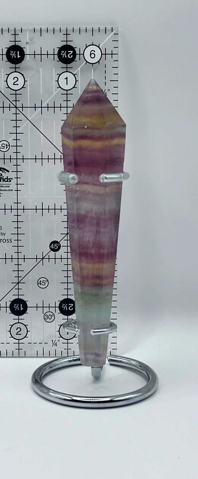 Fluorite Wand with Stand - Image 4