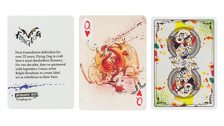 Flying Dog v2 Playing Cards USPCC - Image 2