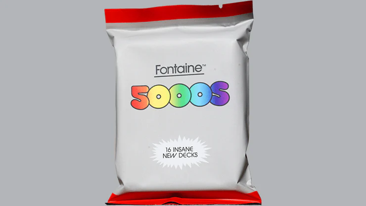 Fontaine 5000s Blind Pack Playing Cards USPCC