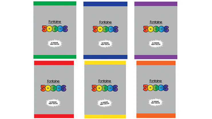 Fontaine 5000s Blind Pack Playing Cards USPCC - Image 2