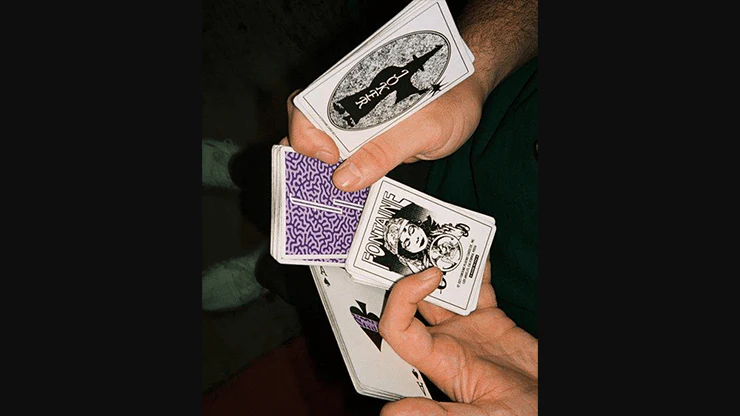Fontaine Fantasies Coral Playing Cards USPCC - Image 3