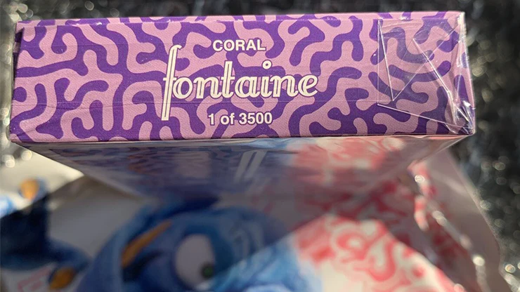 Fontaine Fantasies Coral Playing Cards USPCC - Image 4