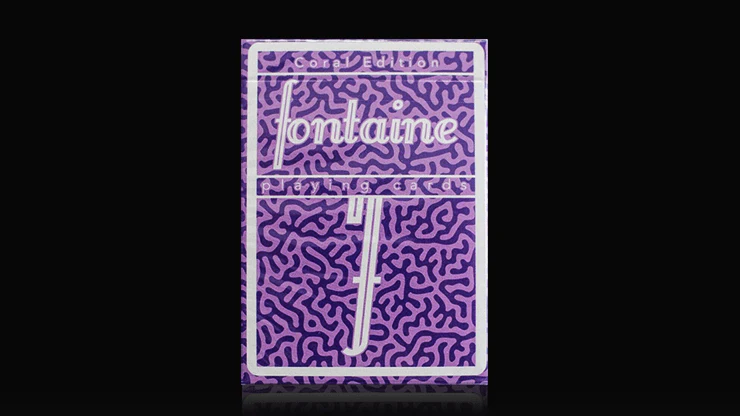 Fontaine Fantasies Coral Playing Cards USPCC - Image 5