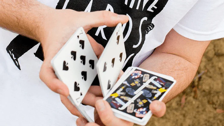 Fontaine Guess Sticker Playing Cards USPCC - Image 2