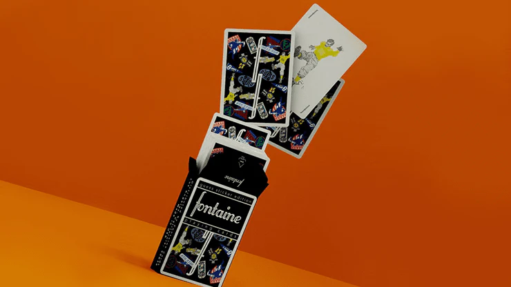Fontaine Guess Sticker Playing Cards USPCC - Image 4
