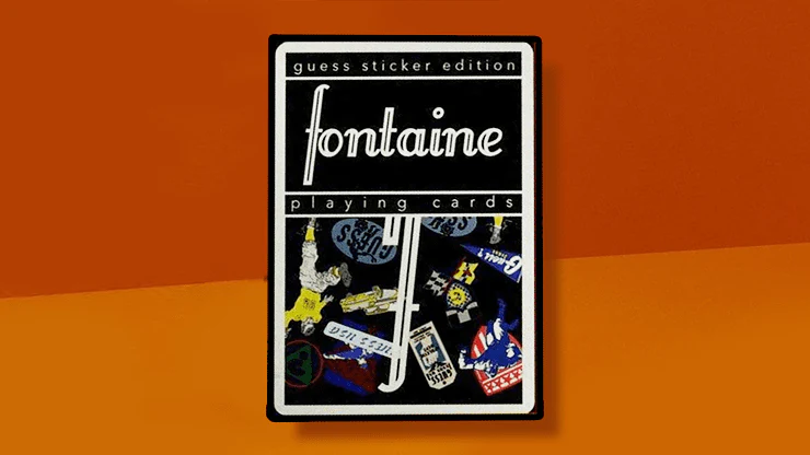 Fontaine Guess Sticker Playing Cards USPCC - Image 6