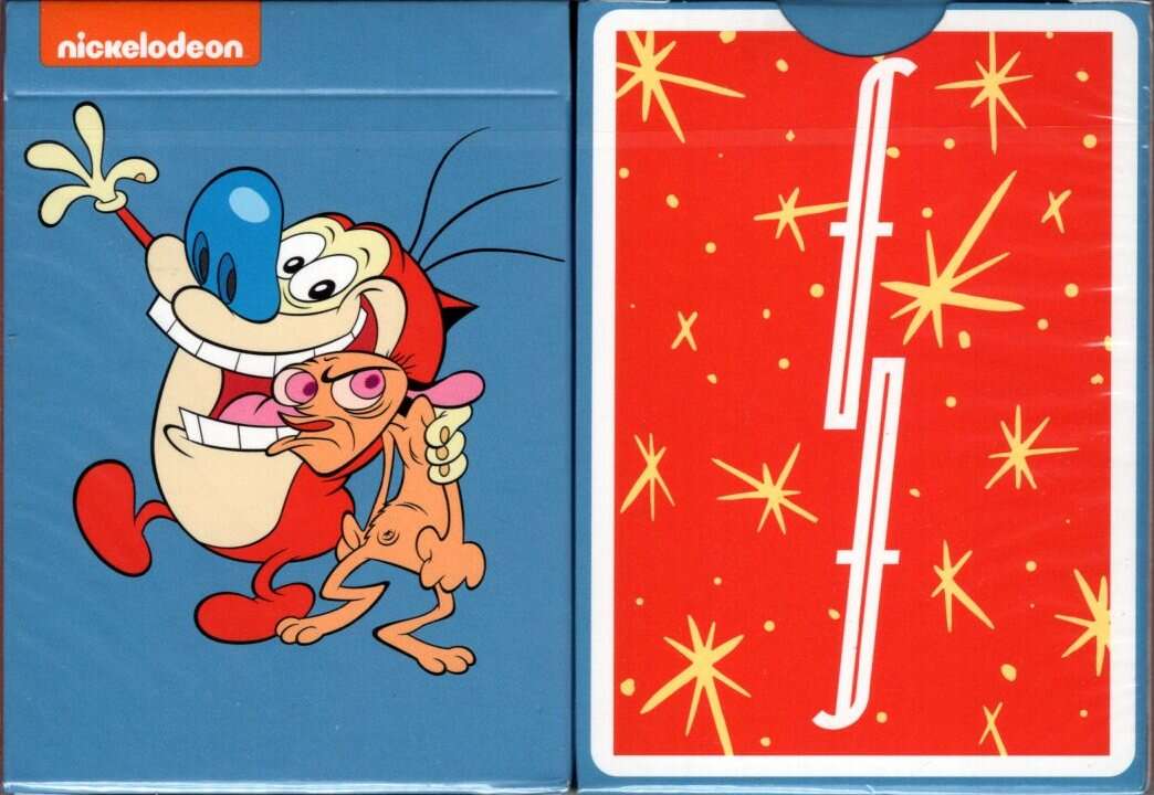 Fontaine Ren and Stimpy Playing Cards