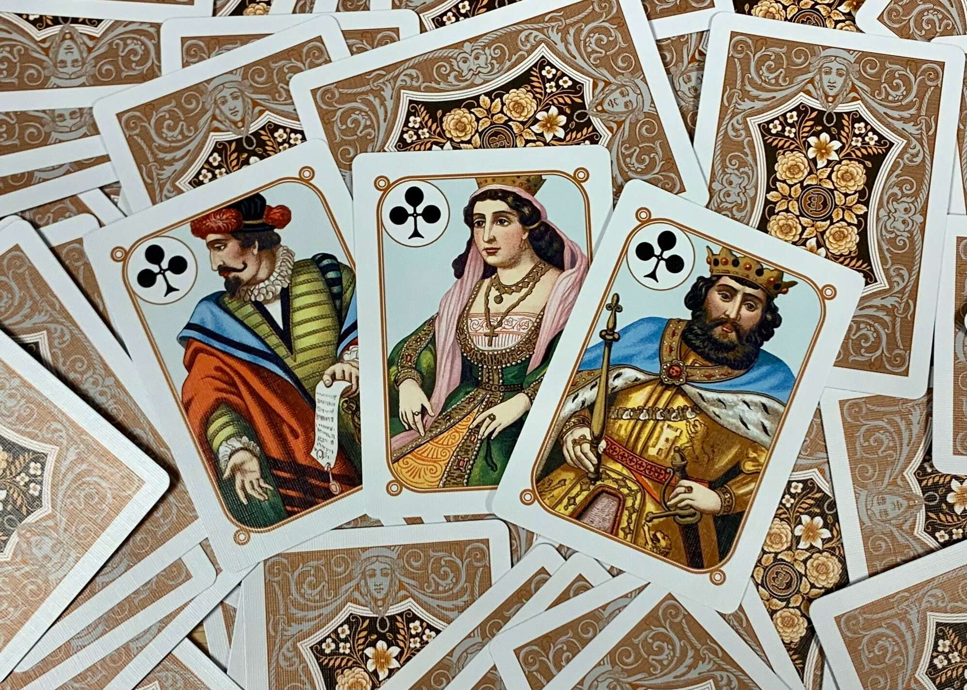 Four Continents Copper Gilded Playing Cards USPCC - Image 16