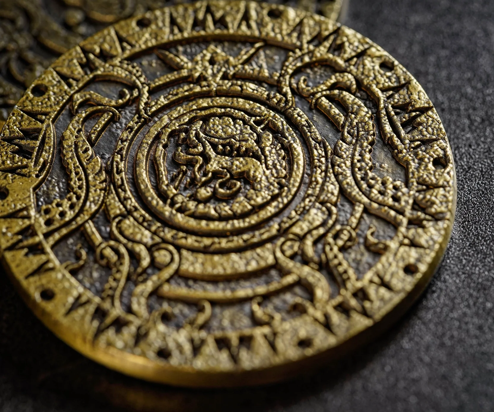 Four Elements Cthulhu Mythos Metal Coins - Image 4