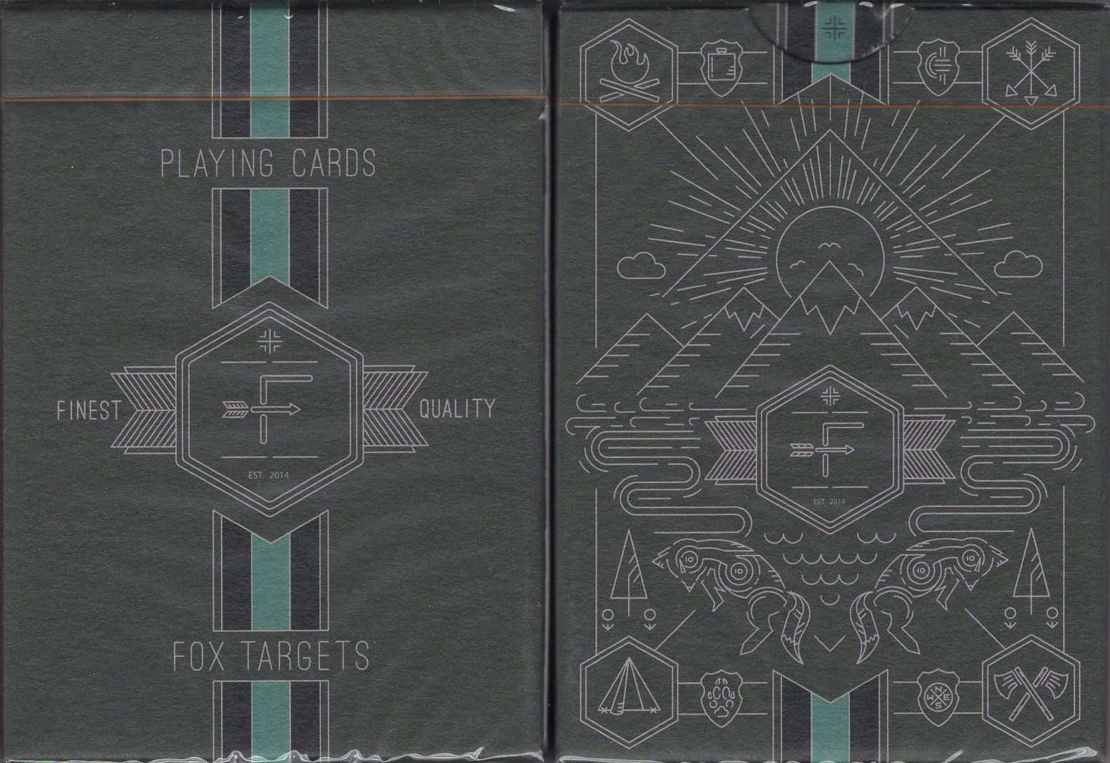 Fox Targets Playing Cards EPCC