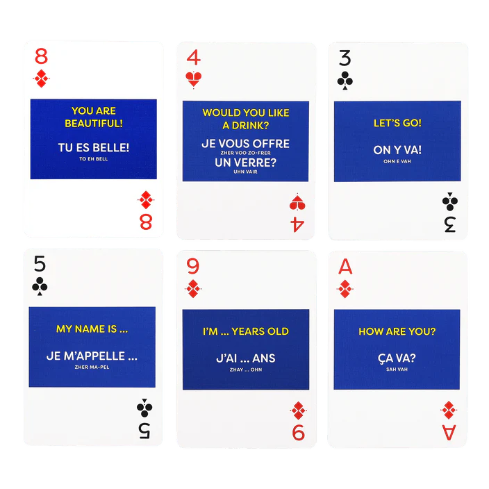 French Lingo Playing Cards - Image 3