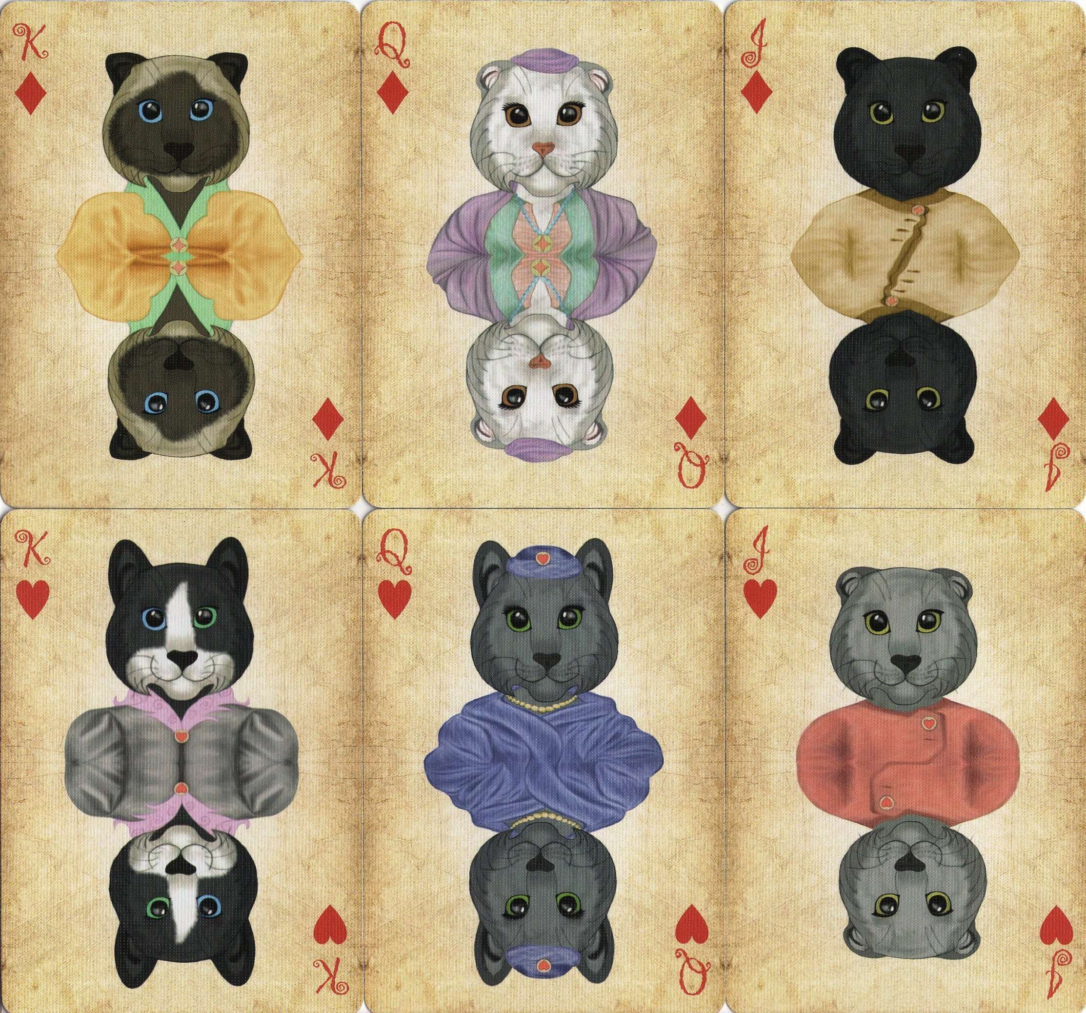 Friendly Felines Playing Cards USPCC - Image 3