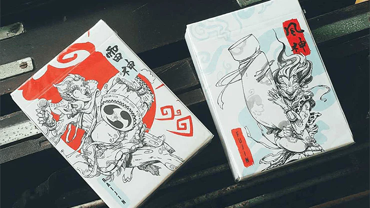 Fujin & Raijin (2 Deck Set) Playing Cards - Image 7