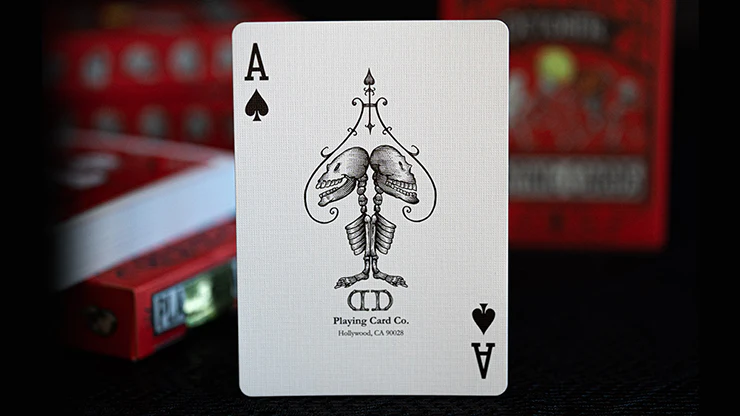 Fulton's October Red Edition Playing Cards - Image 2