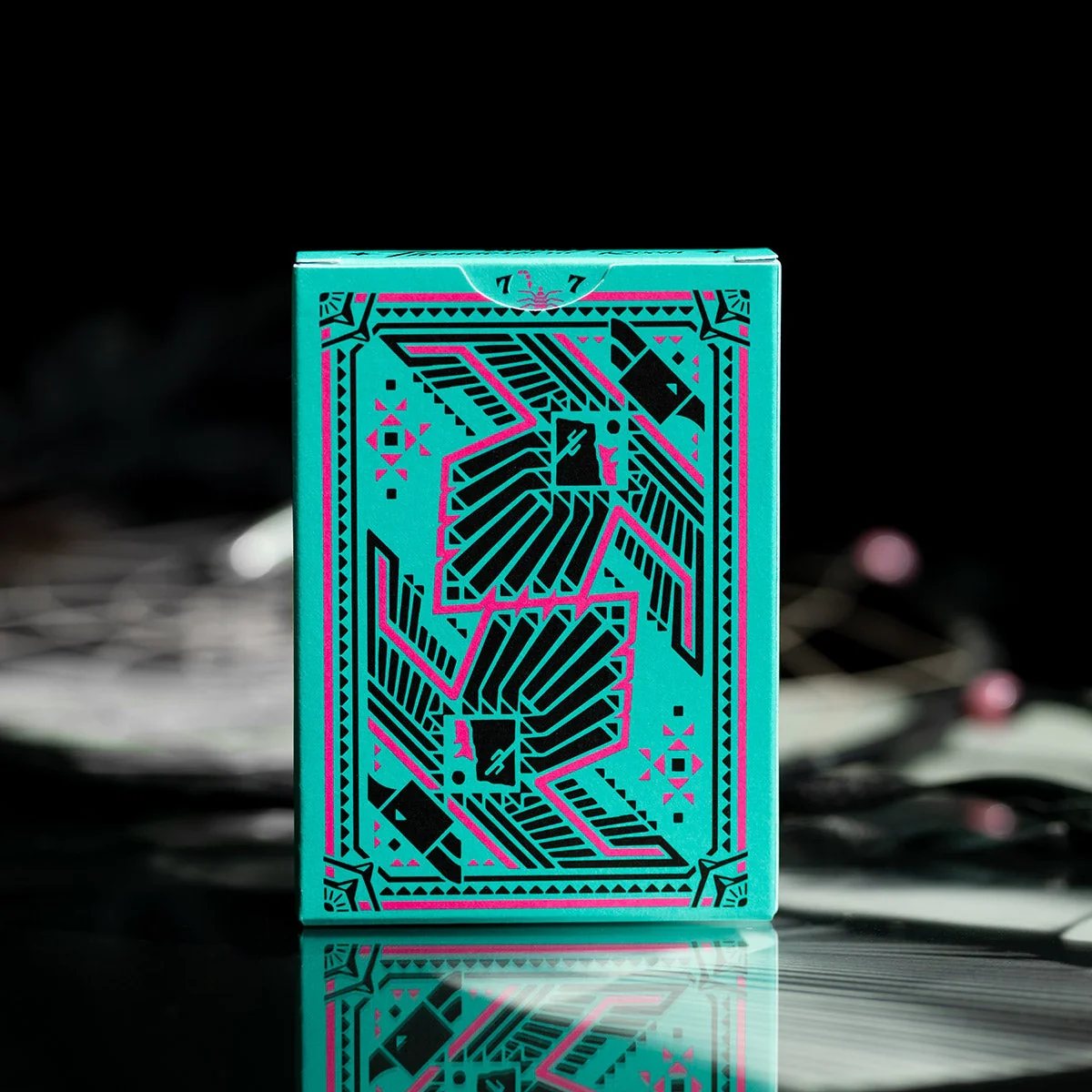 Fulton's Thunderbird Room Turquoise Edition Playing Cards - Image 4