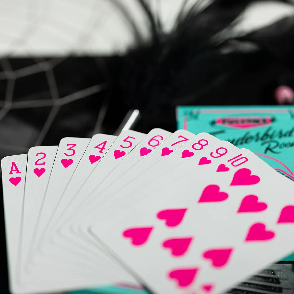 Fulton's Thunderbird Room Turquoise Edition Playing Cards - Image 7