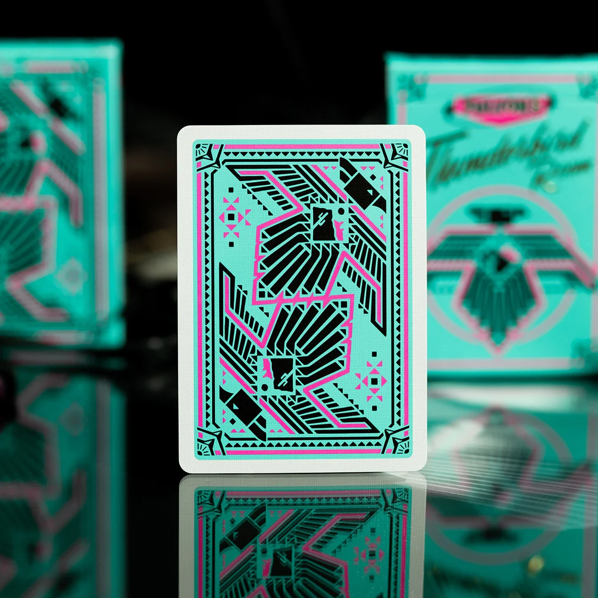 Fulton's Thunderbird Room Turquoise Edition Playing Cards - Image 9