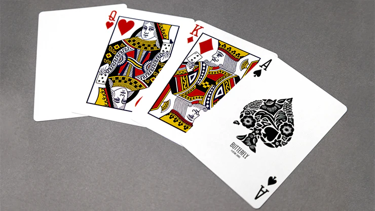 Gaff Butterfly Worker Marked Playing Cards Cartamundi - Image 4