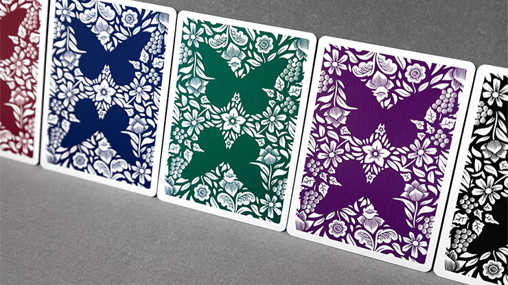 Gaff Butterfly Worker Marked Playing Cards Cartamundi - Image 5