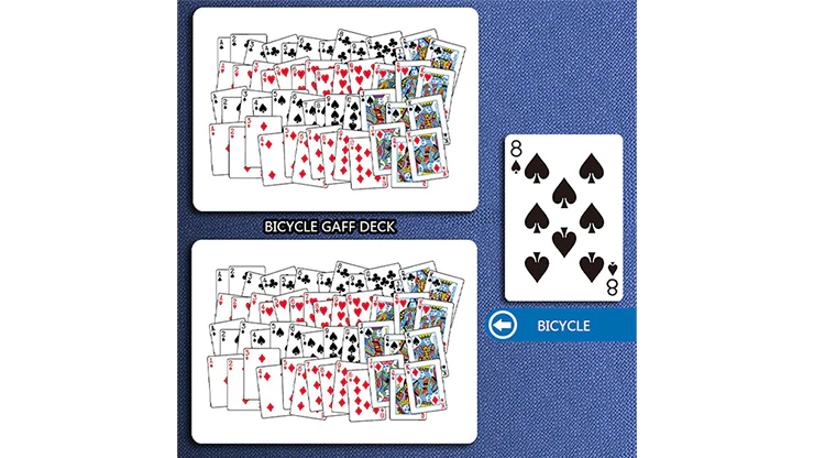 Gaff Rider Back Blue Bicycle Playing Cards - Image 2