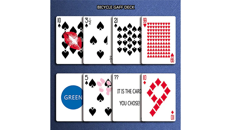 Gaff Rider Back Red Bicycle Playing Cards - Image 3
