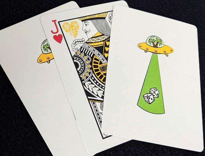 Galactic Paradise Playing Cards USPCC - Image 3