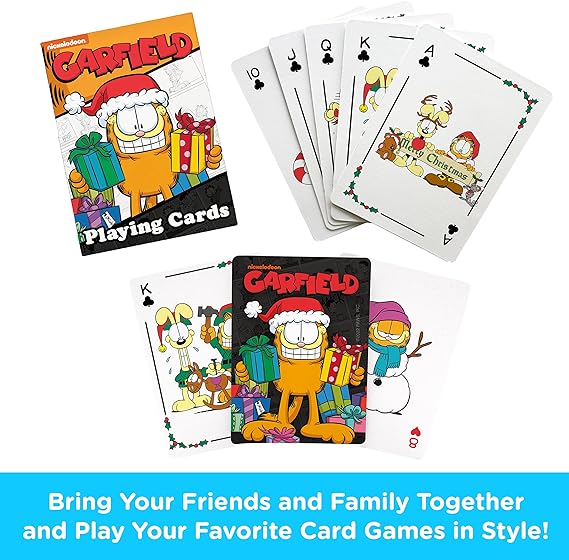 Garfield Christmas Playing Cards by Aquarius - Image 5