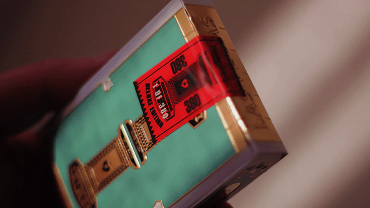 Gemini Casino Deluxe Turquoise Playing Cards USPCC - Image 5