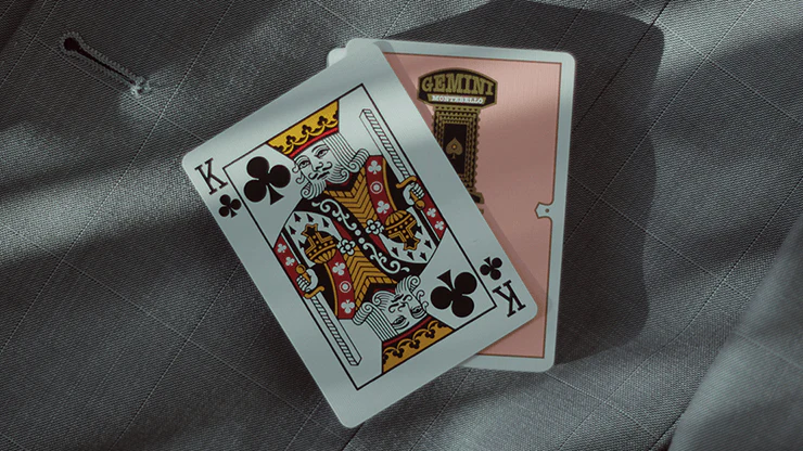 Gemini Casino Pink Playing Cards USPCC - Image 3
